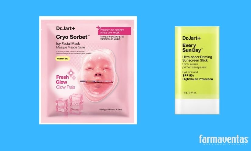 Dr. Jart+ lanza una nueva mascarilla y un protector solar en stick