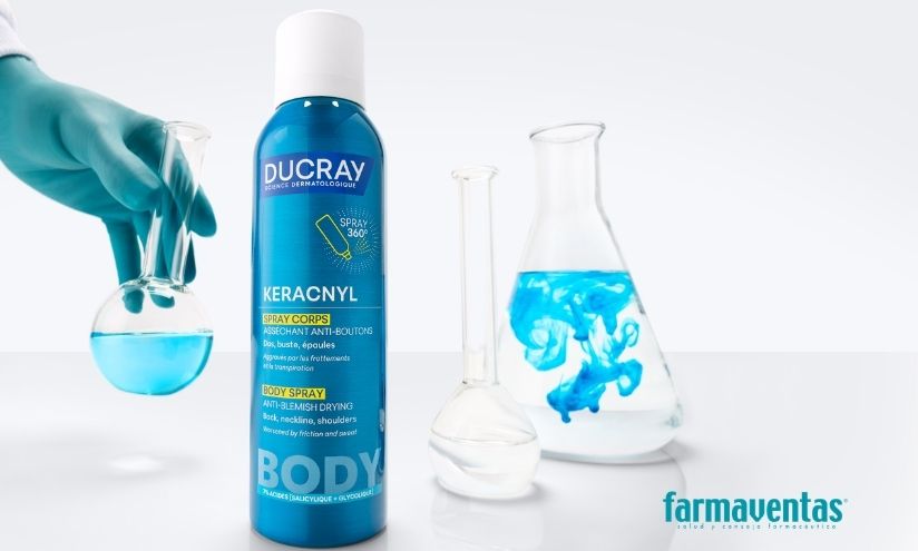 Nuevo Spray Corporal Secante Aniimperfecciones de Keracnyl
