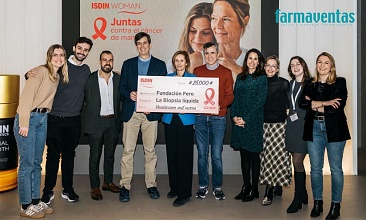 ISDIN dona 25.000 euros a la Fundación FERO para la lucha contra el cáncer de mama