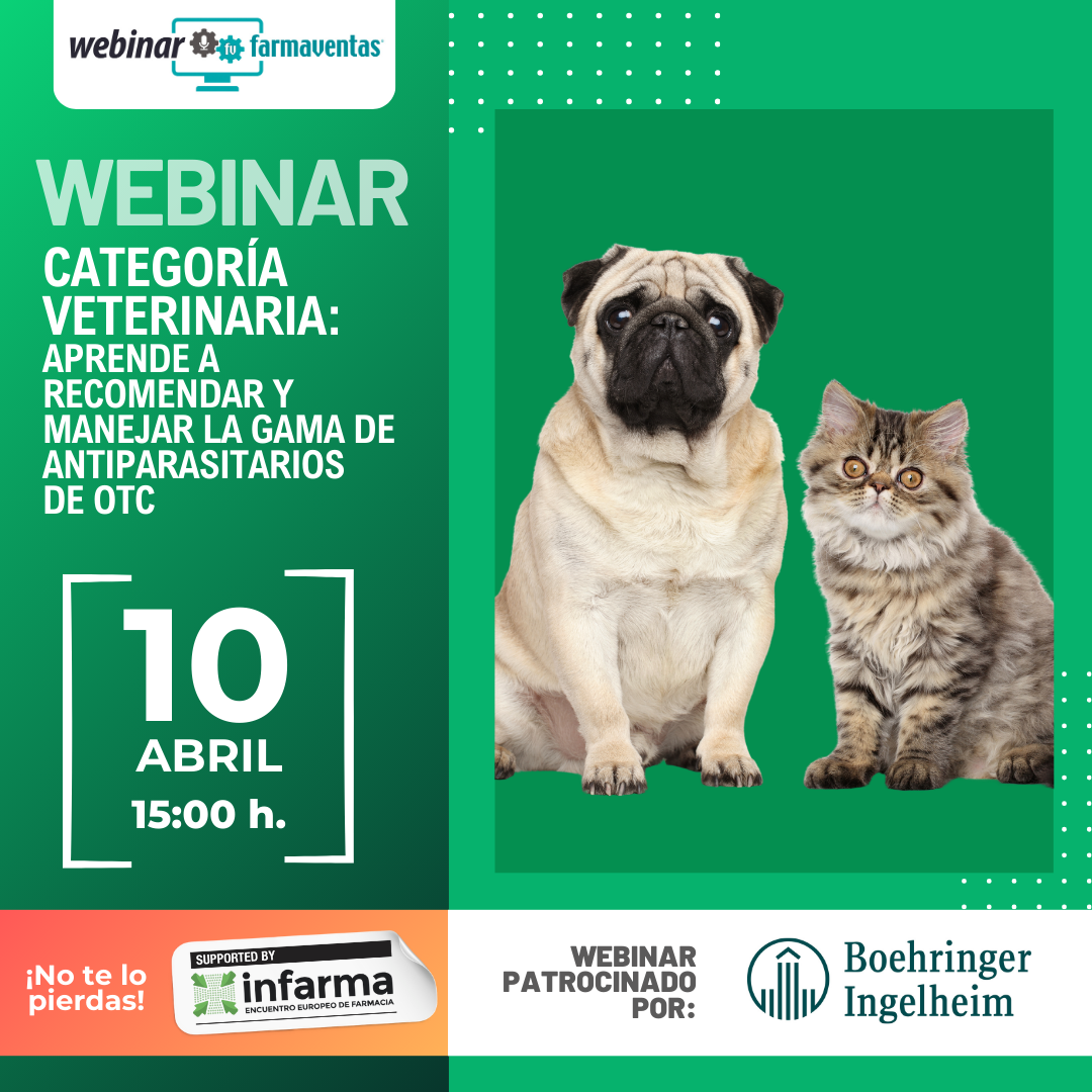 CATEGORÍA VETERINARIA: Aprende a recomendar y manejar la gama de Antiparasitarios de OTC